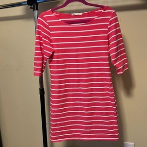 Striped Boatneck Dress